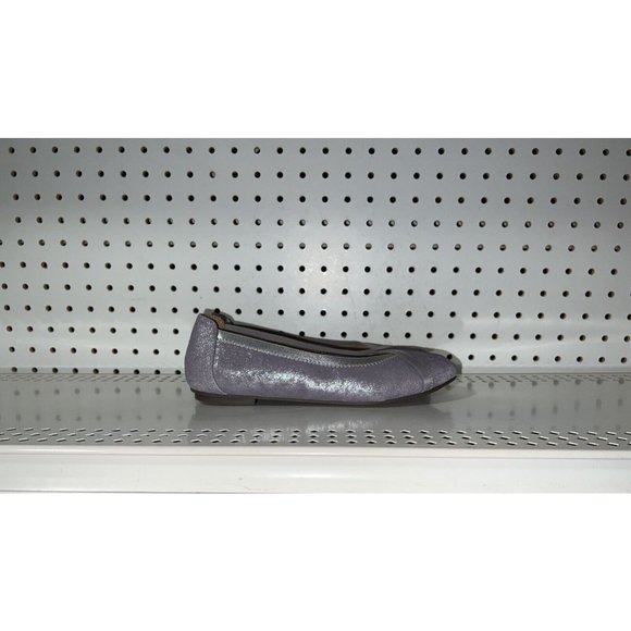 Vionic Orthaheel Caroll Womens Suede Slip On Ballet Flats Shoes Size 6 Gray - Picture 1 of 8